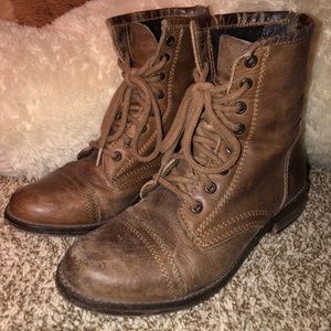 Steve Madden Combat Boots